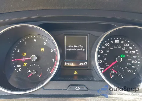 2019 Volkswagen Tiguan 2.0T Se/2.0T Sel/2.0T Sel R-Line/2.0T Sel R-Line Black из США, поврежденный, VIN 3VV2B7AX7KM163835